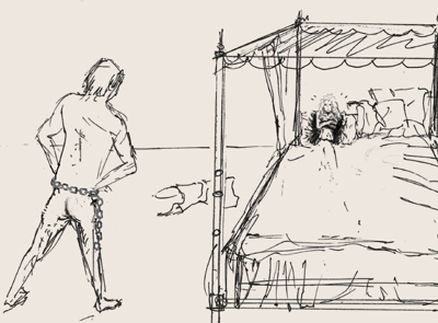 Did James IV remove his cilice while with his mistress Margaret?