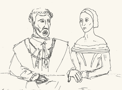 James IV of Scotland married Margaret Tudor, Henry VIII of England's sister.