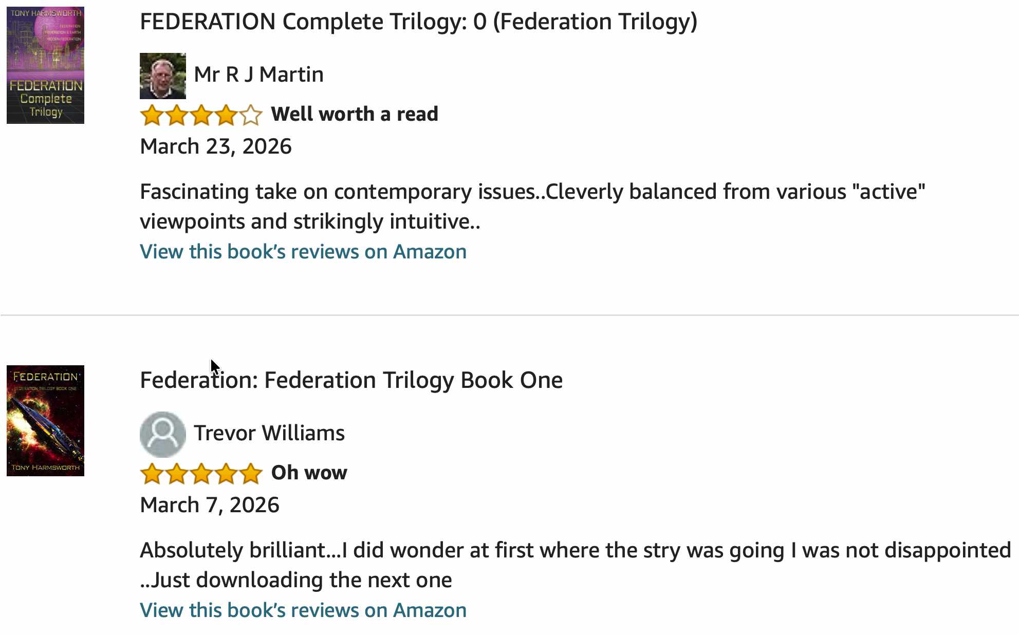 Federation reviews