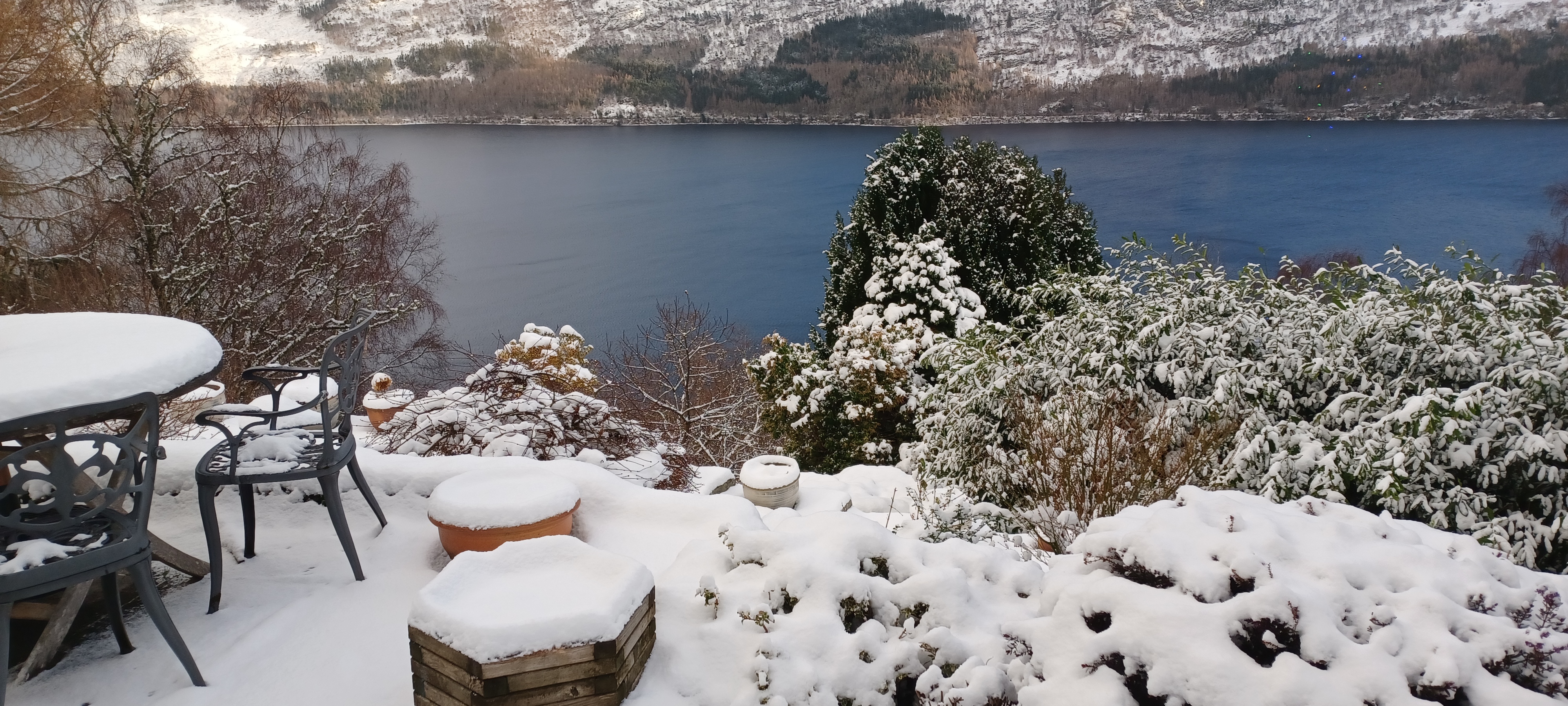 View from lounge 3rd January 2026